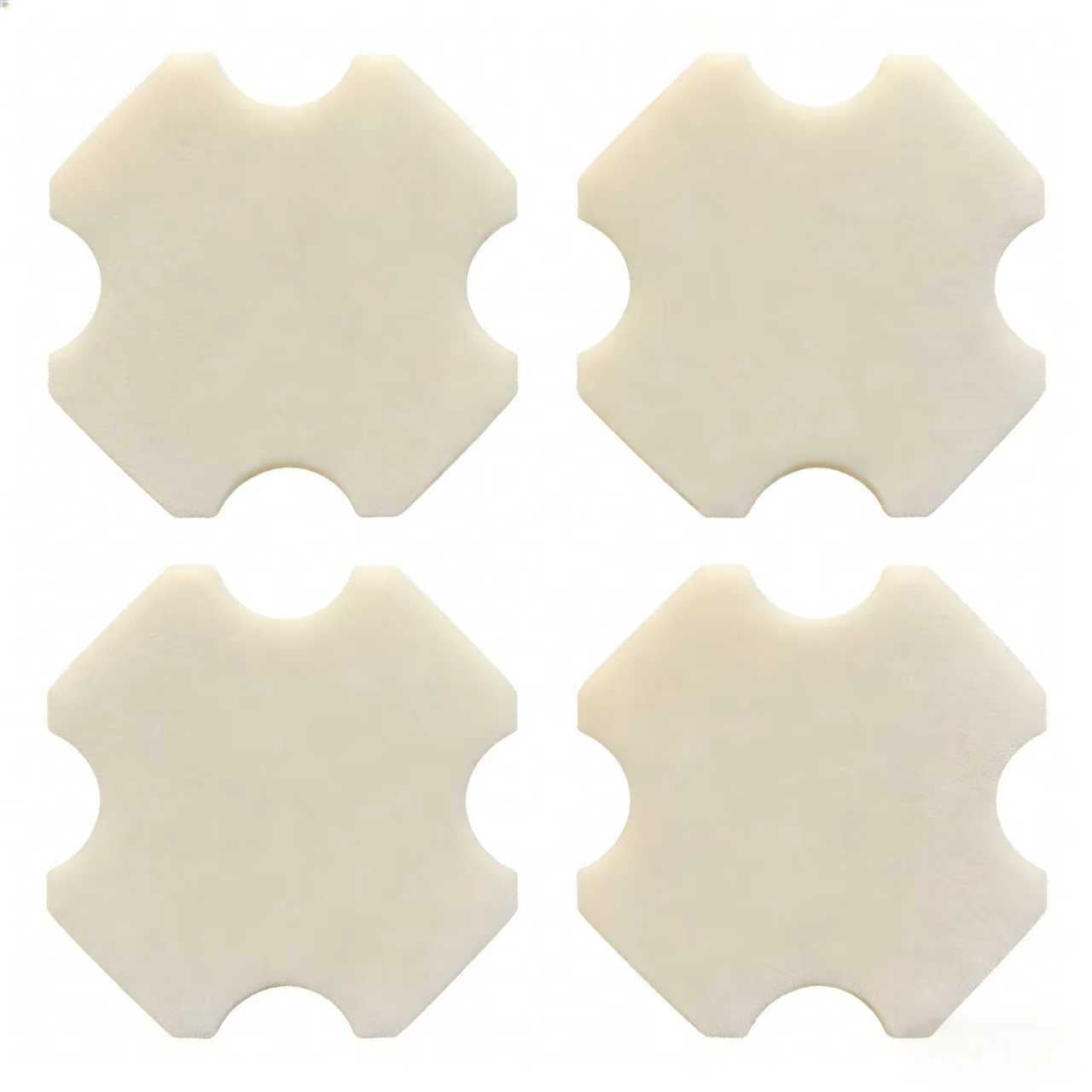 Cordless Robotic Pool Cleaner Cotton Sponge, Compatible for Ray, Swimming Pool Vacuum Replacement, 4 Pack