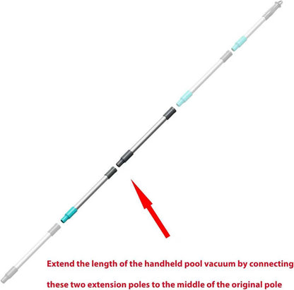 Handheld Hot Tub Vacuum Extension Pole for Catfish, Catfish Replacement, 2 Section